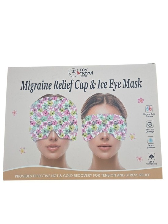 my novel things Accessories - Floral Ice Eye Mask